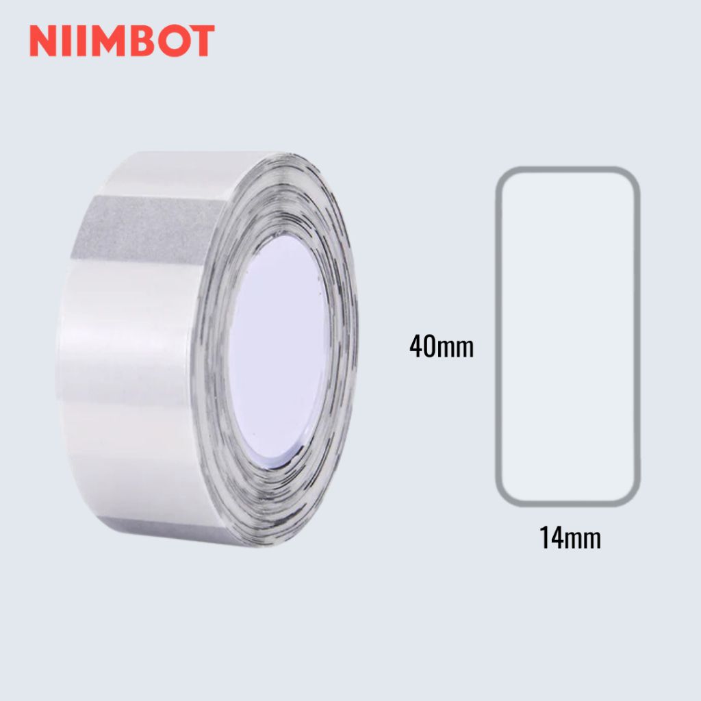 Giấy nhãn màu NIIMBOT dùng cho máy in label, nhãn dán H1S / D101 / D110 (D Series)