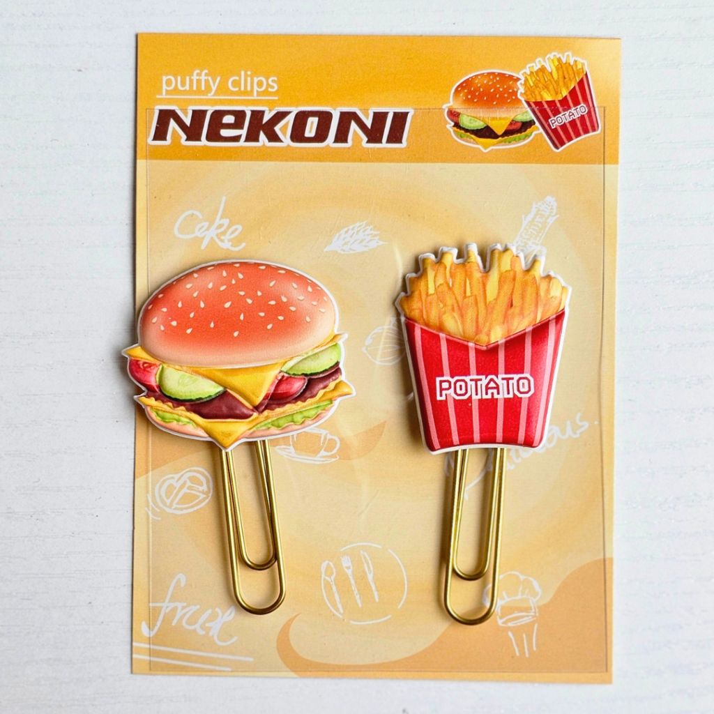 Bộ 2 ghim kẹp giấy tài liệu, ghim kẹp hồ sơ văn phòng hình thú cute dễ thương