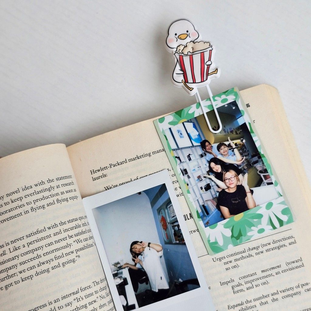 Bộ 2 ghim kẹp giấy tài liệu, ghim kẹp hồ sơ văn phòng hình thú cute dễ thương