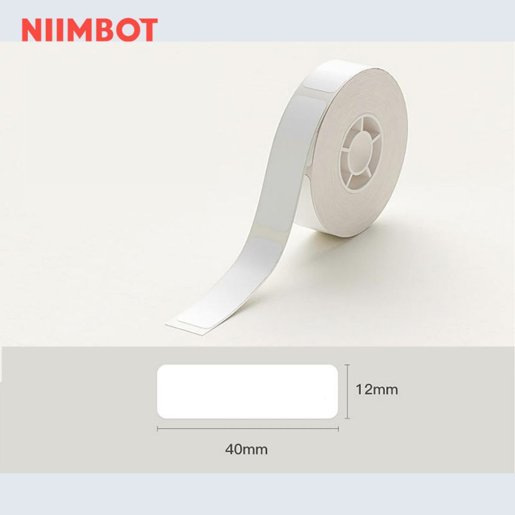 Giấy nhãn màu NIIMBOT dùng cho máy in label, nhãn dán H1S / D101 / D110 (D Series)