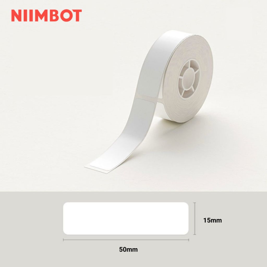 Giấy nhãn màu NIIMBOT dùng cho máy in label, nhãn dán H1S / D101 / D110 (D Series)