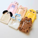 Móc Khóa, Card holder hình thú cưng nhiều màu dễ thương -  Đựng card, ảnh Instax mini, polaroid