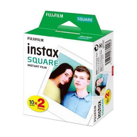  Film Instax Square Twin - Trắng - 20 tấm 