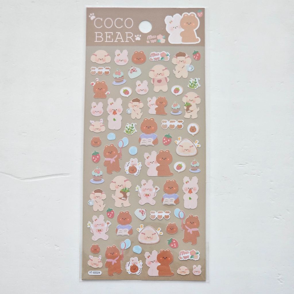 Sticker Yangtong - Coco Bear