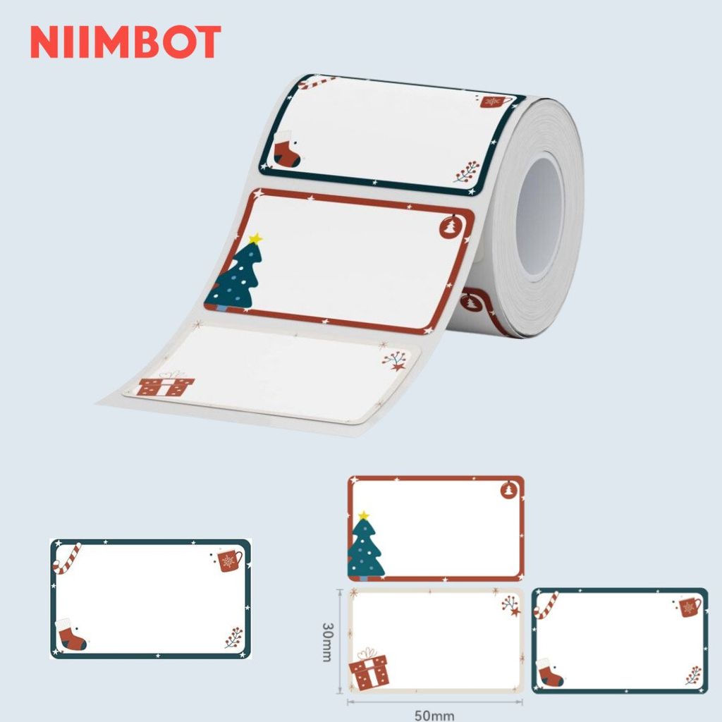 Giấy nhãn màu NIIMBOT dùng cho máy in label B21 / B1 (B Series)