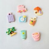 Bộ Charm trang trí nhiều mẫu dùng dán phụ kiện máy ảnh, điện thoại, vật dụng cá nhân