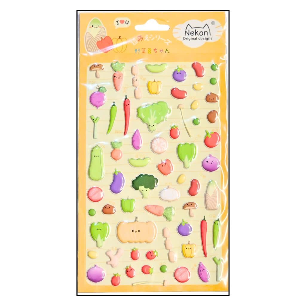 Nekoni - Sticker nổi đồ ăn