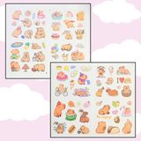 Sticker trong suốt - Bộ 4 miếng