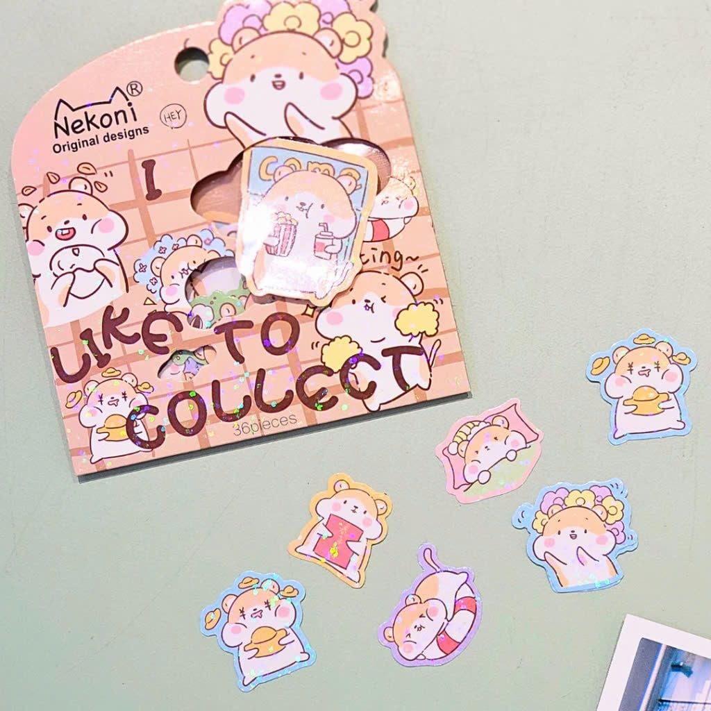Nekoni - Bộ 36 Stickers