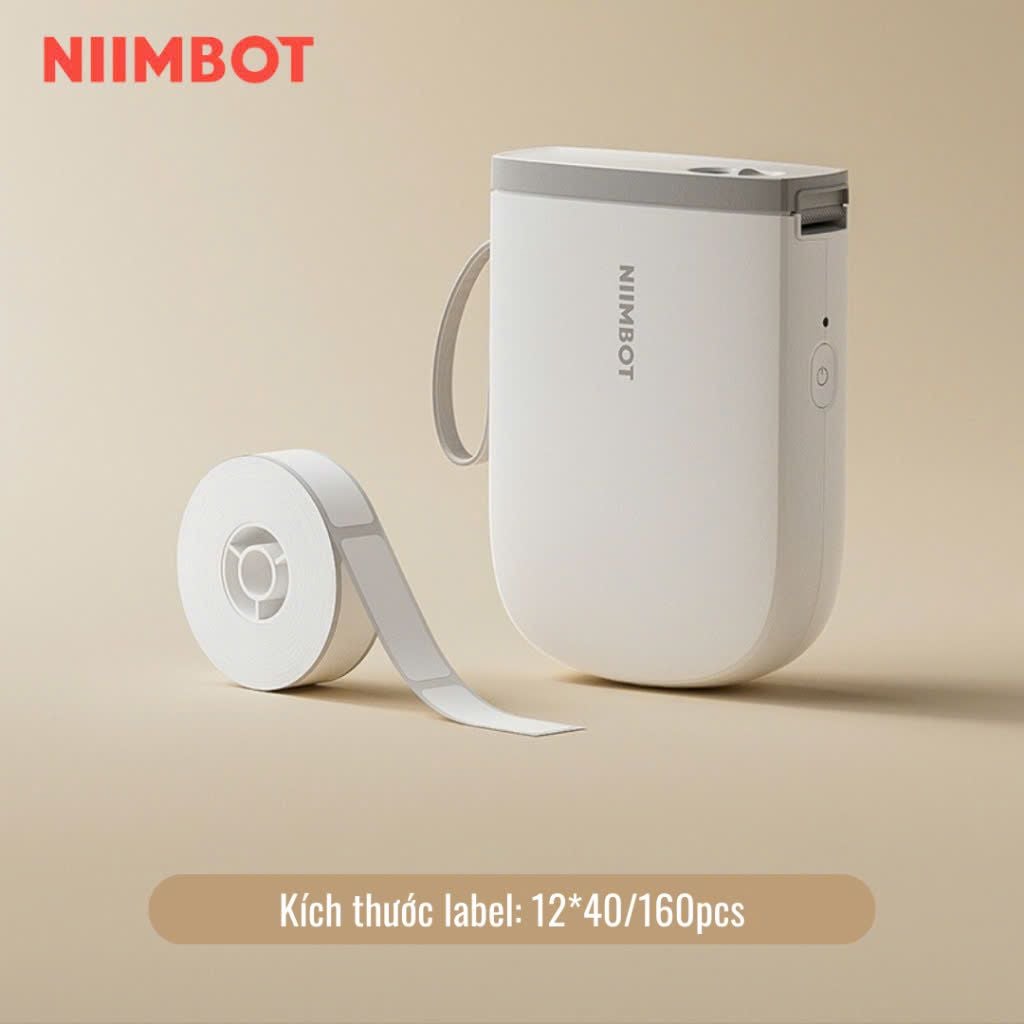 NIIMBOT D11H - Máy in nhãn cầm tay Bluetooth in label dùng cho kinh doanh online, văn phòng - Bảo Hành 12T