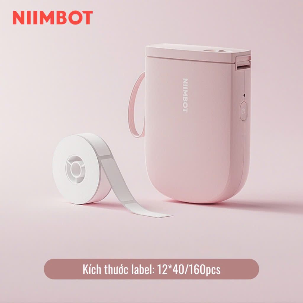 NIIMBOT D11H - Máy in nhãn cầm tay Bluetooth in label dùng cho kinh doanh online, văn phòng - Bảo Hành 12T