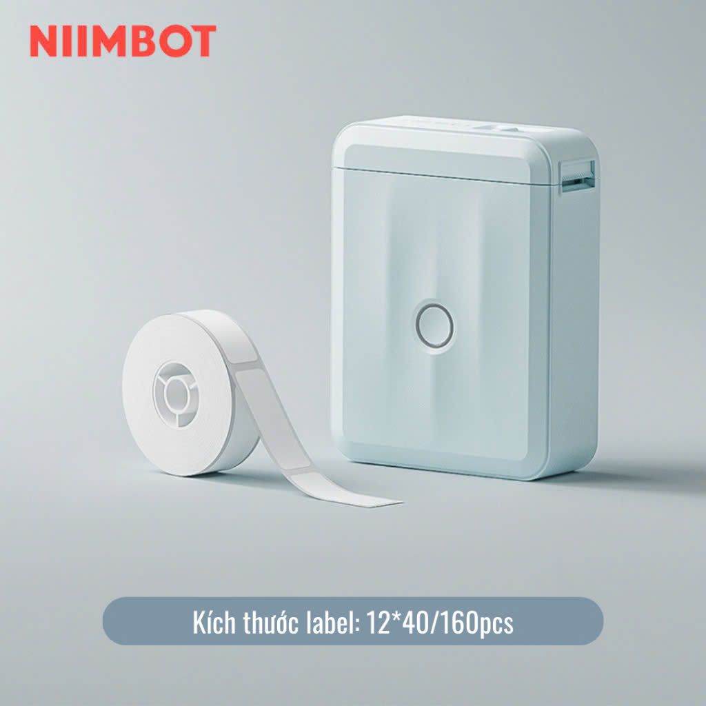 NIIMBOT D110_M - Máy in nhãn cầm tay Bluetooth in label cho kinh doanh online, văn phòng và gia đình - Bảo Hành 12 tháng