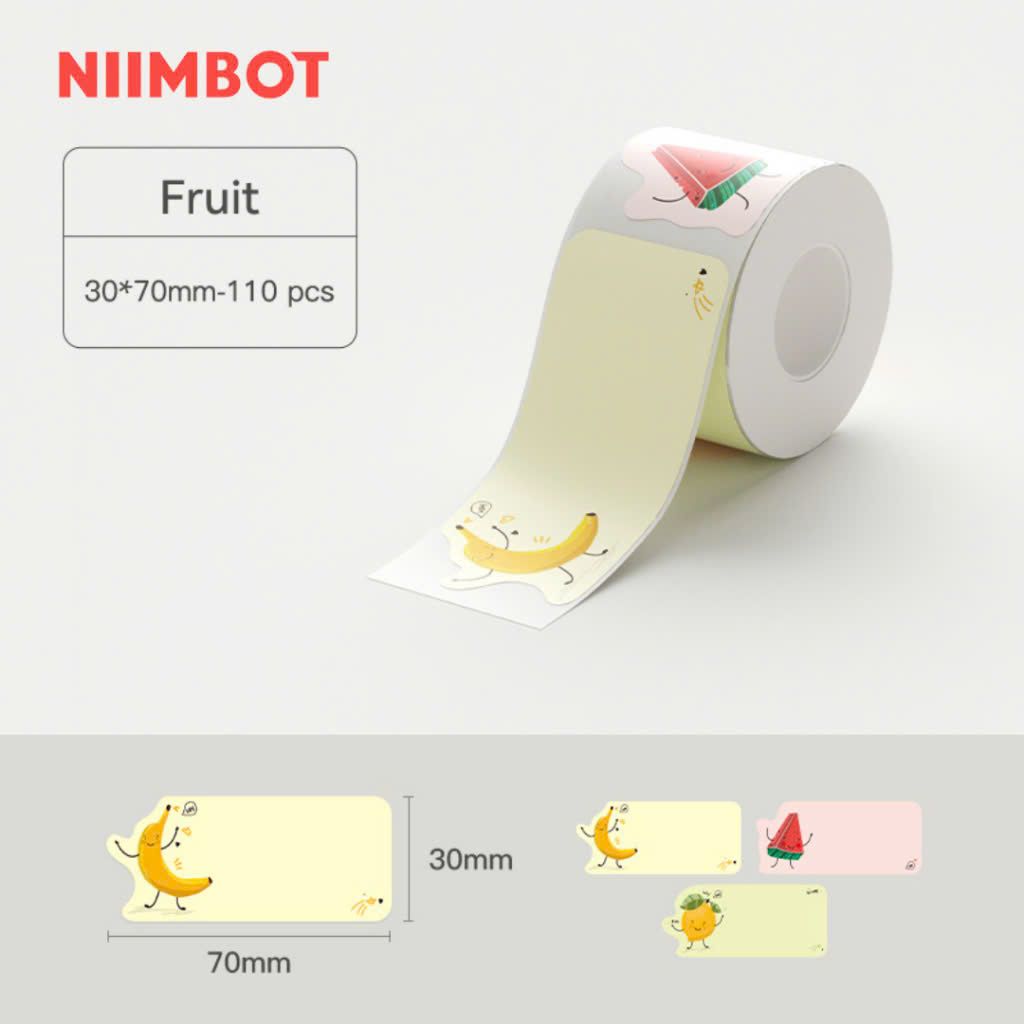 Giấy nhãn màu NIIMBOT dùng cho máy in label B21 / B1 (B Series)