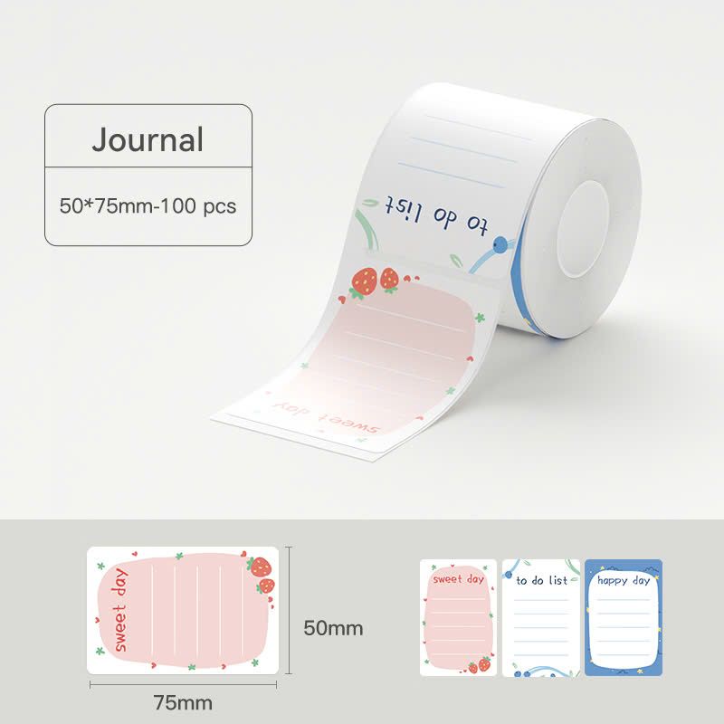 Giấy nhãn màu NIIMBOT dùng cho máy in label B21 / B1 (B Series)