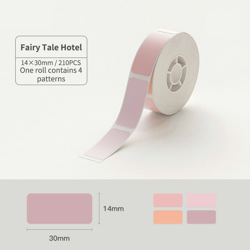 Giấy nhãn màu NIIMBOT dùng cho máy in label, nhãn dán H1S / D101 / D110 (D Series)
