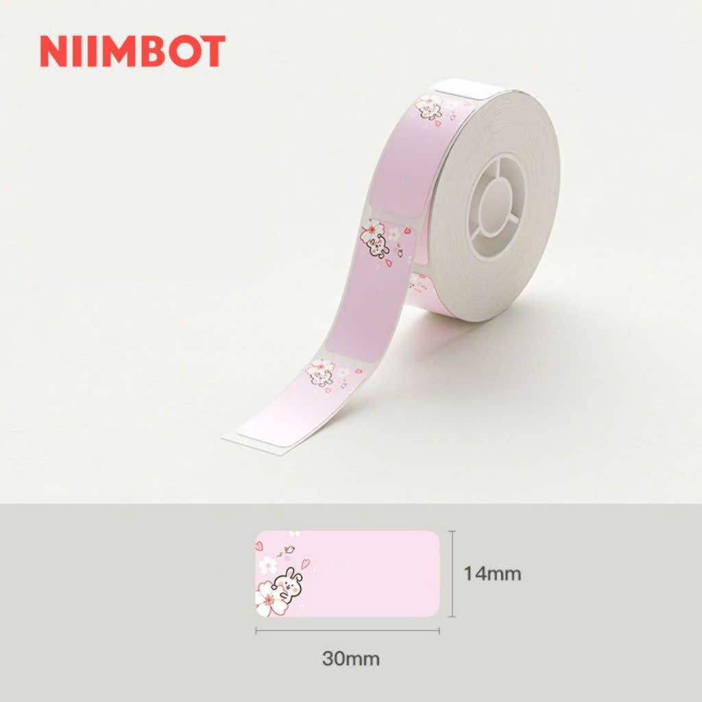 Giấy nhãn màu NIIMBOT dùng cho máy in label, nhãn dán H1S / D101 / D110 (D Series)