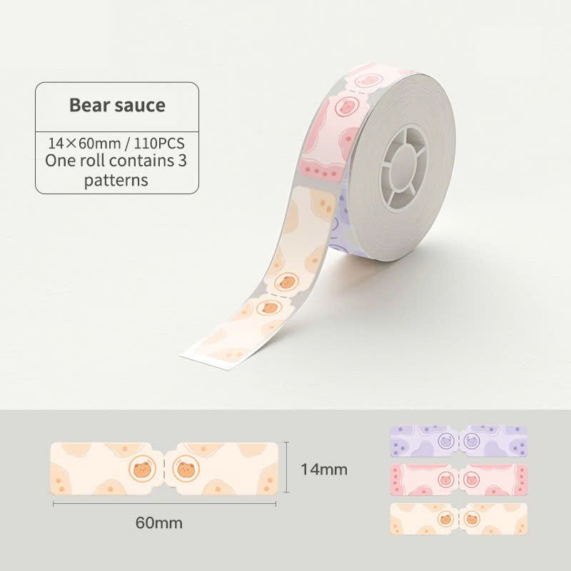 Giấy nhãn màu NIIMBOT dùng cho máy in label, nhãn dán H1S / D101 / D110 (D Series)