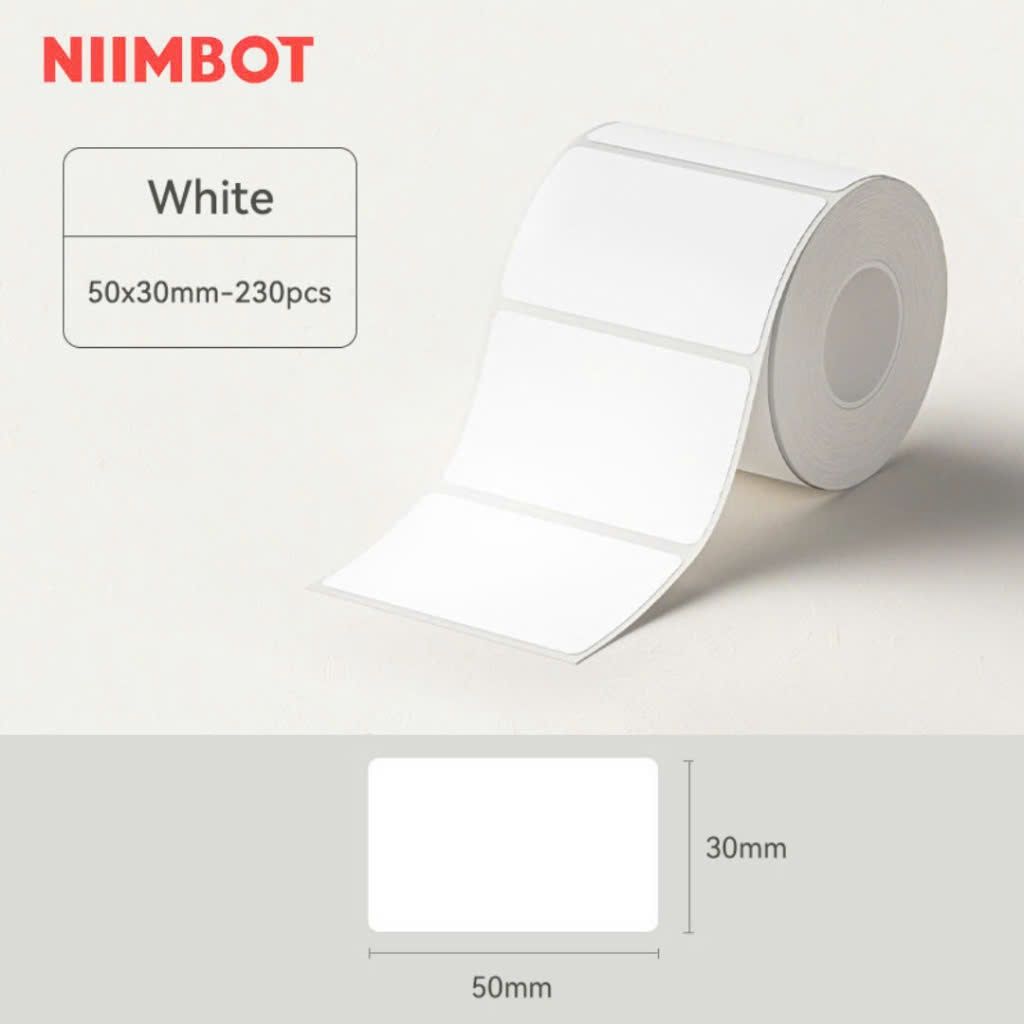Giấy nhãn màu NIIMBOT dùng cho máy in label B21 / B1 (B Series)