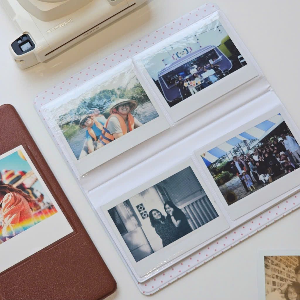 Album instax Wide/ Polaroid (64 tấm) - Album Đựng Ảnh Phù Hợp Cho Cỡ Film Instax Wide/ Polaroid