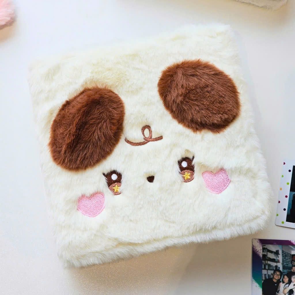 Album instax mini (40 tấm) - Album còng lông thú dễ thương, đựng được 40 hình ảnh instax mini