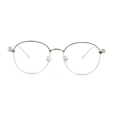  Gọng Kính Tròn Titanium Nam Nữ Cao Cấp Chrome Hearts KLX102 