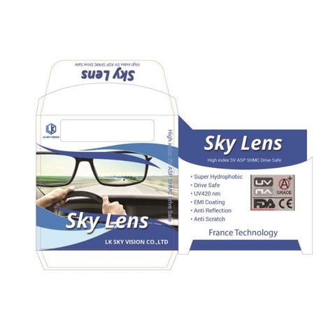  Tròng Kính Lái Xe LK Sky Lens Drive Safe UV420 