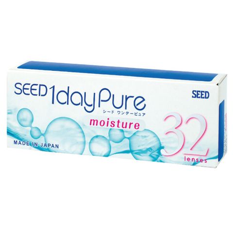  SEED 1dayPure moisture – Kính áp tròng 1 ngày không màu 