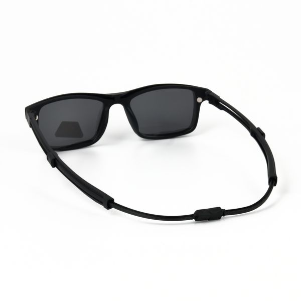  Kính Râm Cận Thể Thao Dây Đeo TR90 Clip On Phân Cực Polarized 2 Trong 1 Bộ 5 Kẹp Cao Cấp 2503A 