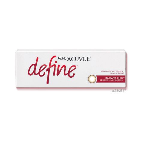  Kính Áp Tròng Màu 1 Ngày Johnson & Johnson 1 Day Acuvue Define Chính Hãng 