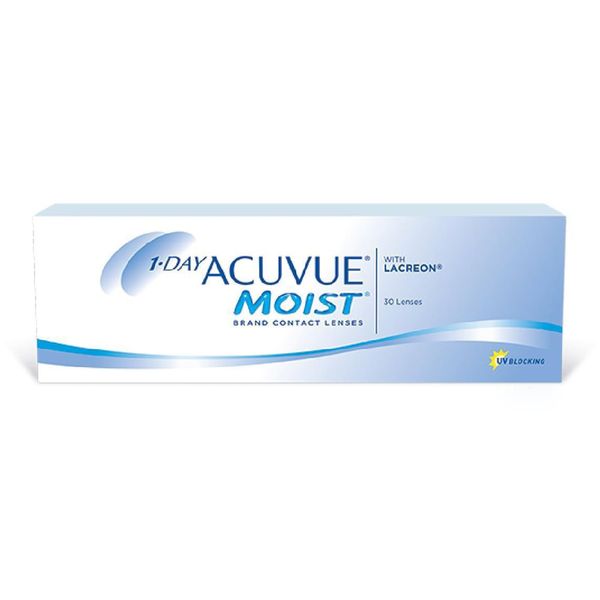  Lens Trong Suốt Kính Áp Tròng Không Màu 1 Ngày Johnson & Johnson Acuvue Moist 1 Ngày Chính Hãng 