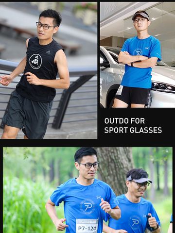  Gọng Kính Thể Thao Nam Nữ TR Mỹ Outdo Sports GT.62039G Chính Hãng 