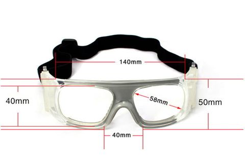  Gọng Kính Cận Thể Thao Chịu Lực Chơi Đá Bóng, Bóng Rổ Panlees JH008 Chính Hãng Full Box 