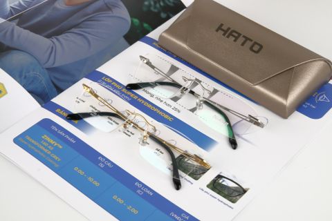  Gọng Kính Khoan Nickel Free Nikon 1455 