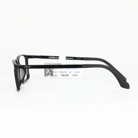  Gọng Kính Cận Nhựa Dẻo Mỏng Nhẹ Ultem Dáng Chữ Nhật Nam Nữ Hàn Quốc Hato CRT7911 