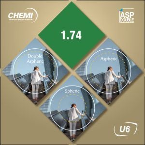  Tròng kính Chemi Phi Cầu Hai Mặt – Chemi Double Aspheric 
