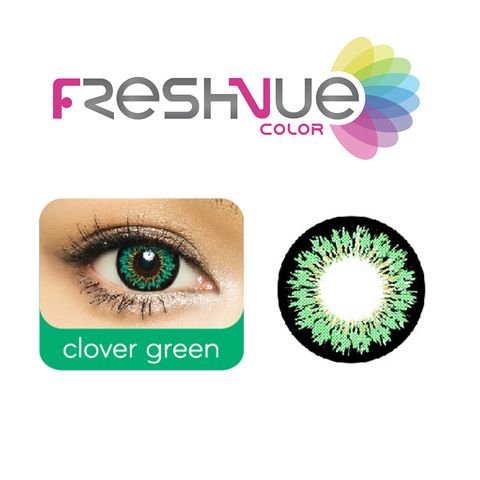  Kính Áp Tròng Màu 3 Tháng FreshVue Color (Plano đến -9.00) 