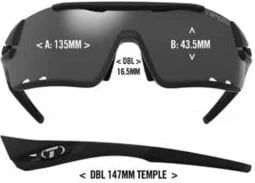  Tifosi Davos Kính Mát Thể Thao Chính Hãng - Kèm 3 Len Tháo Lắp 