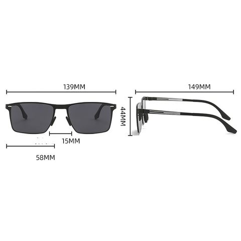  Kính Mát Phân Cực Polarized Slim 8625 Thiết Kế Không Ốc Vít Siêu Mỏng Siêu Nhẹ 