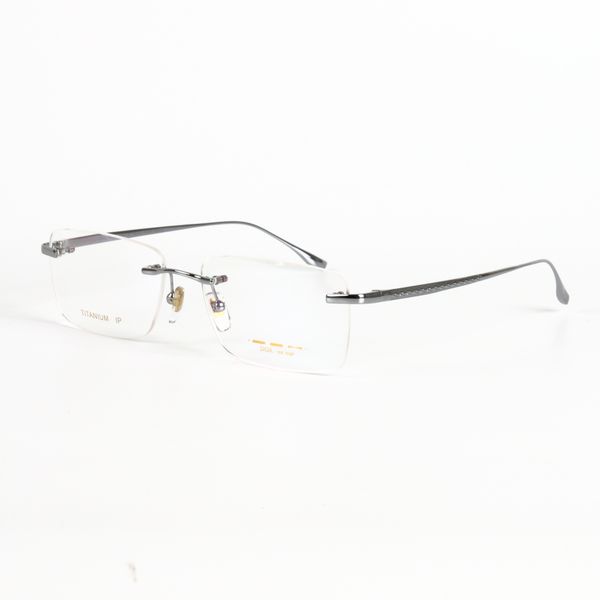  Gọng Kính Khoan Không Viền Titanium Mạ Vàng 18K DOX D13173 