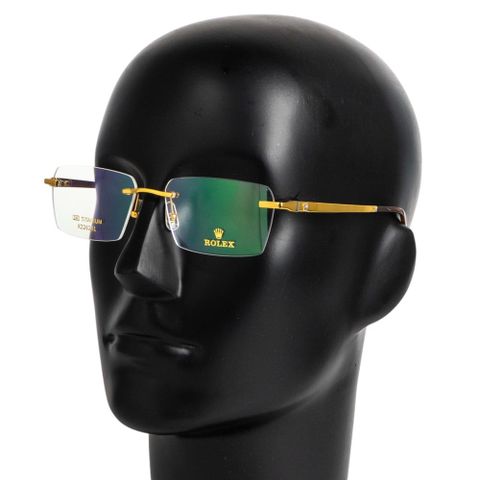  Kính Không Gọng Titanium Rolex K226251 Mạ Vàng 18K 