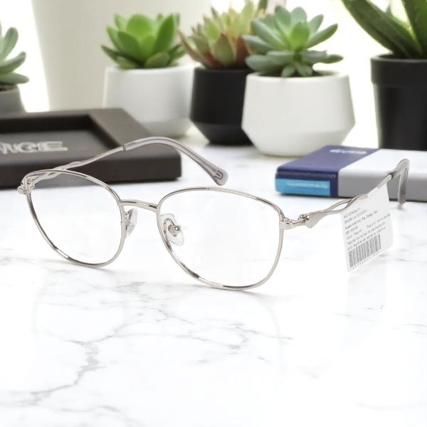 Gọng Kính Mắt Mèo Titanium Exfash EF74290T - Tem Chính Hãng