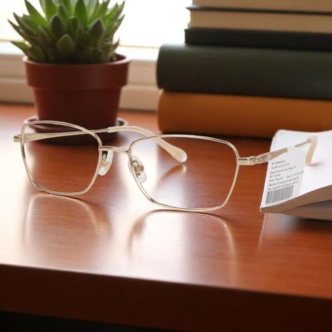  Gọng Kính Mắt Mèo Titanium Exfash EF74264T - Tem Chính Hãng 
