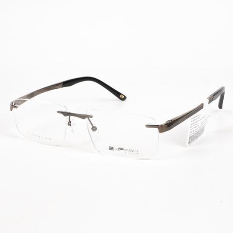  Gọng Kính Khoan Titanium Exfash EF82272T - Tem Chính Hãng 