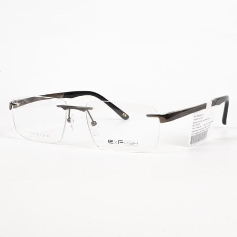  Gọng Kính Khoan Titanium Exfash EF82272T - Tem Chính Hãng 