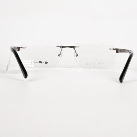  Gọng Kính Khoan Titanium Exfash EF82272T - Tem Chính Hãng 
