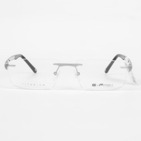  Gọng Kính Khoan Titanium Exfash EF82272T - Tem Chính Hãng 