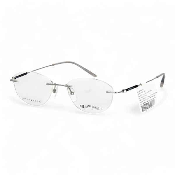  Gọng Kính Khoan Không Viền Titanium Exfash EF33214T 