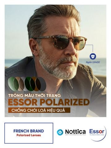  ESSOR ES 1.56 POLAR LENSES Tròng Kính Màu Phân Cực Polarized 