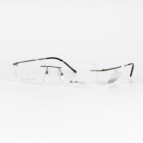  Gọng Kính Khoan Titanium Exfash EF39210T Chính Hãng 