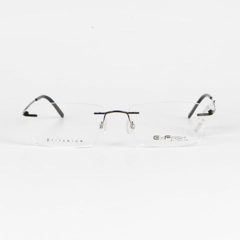  Gọng Kính Khoan Không Viền Titan Exfash EF39289T Chính Hãng 
